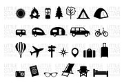 Travel Graphics, an Icon by Little Star Creative (Thumbnail 2 of 2)
