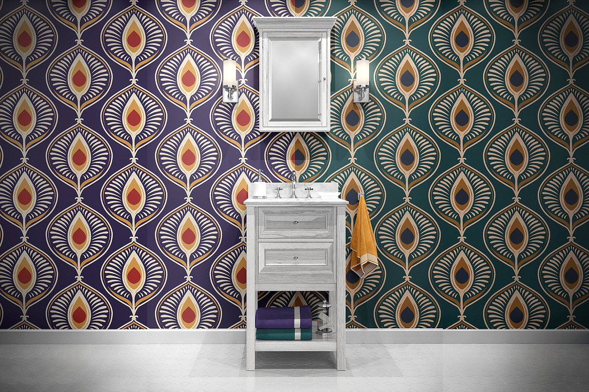 Ethnic Damask Geometric Pattern, a Pattern Graphic by StudioGlouna (Photo 2 of 10)
