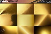 440 Gold & Metallic Textures Bundle, a Texture Graphic by Graphicdome (Thumbnail 14 of 22)