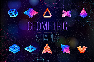 Geometric shapes of triangles