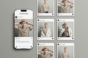 High Quality Social Media Mockup, a Product Mockup by AKMAL STUDIO (Thumbnail 4 of 5)