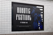 Lockamor Futuristic Display Font, a Sans Serif Font by Maulana Creative (Thumbnail 9 of 15)