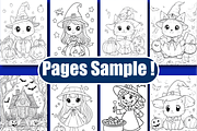 Cozy Halloween Coloring Book for Kid, an Animal Illustration by Design Home (Thumbnail 6 of 6)