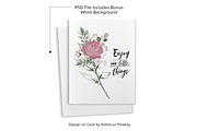 A2 Greeting Card Mockup Set - PSD, a Product Mockup by MelissaBMockups (Thumbnail 7 of 12)