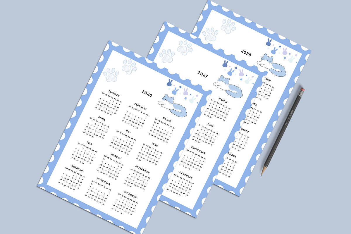Calendar Template, a Stationery Template by Design Zone (Photo 3 of 3)