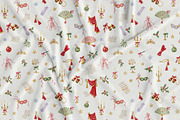 Quirky Christmas Patterns Bundle, a Pattern Graphic by Olya Creative (Thumbnail 15 of 19)