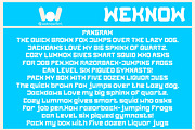 Sunshine font, a Font by weknow (Thumbnail 6 of 8)