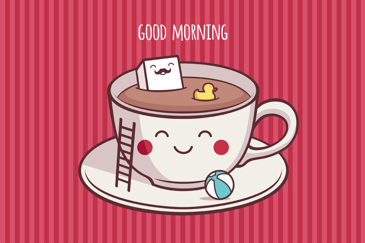 Good morning, a Food Illustration by Goodbye, Sailor