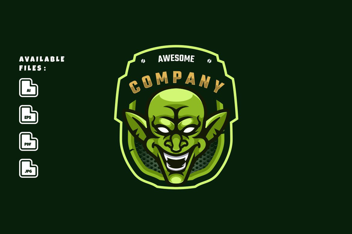 Goblin Logo, a Branding & Logo Template by MaikoHatta