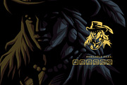Cowgirl Shadow Logo, a Branding & Logo Template by Kongstones_std (Thumbnail 2 of 3)