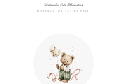 Happy New Year Clipart Animals PNG, a Decorative Illustration by Pati Paints (Thumbnail 6 of 11)