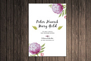 Wedding Fan Program Template, an Invitation Template by retrographix (Thumbnail 2 of 4)