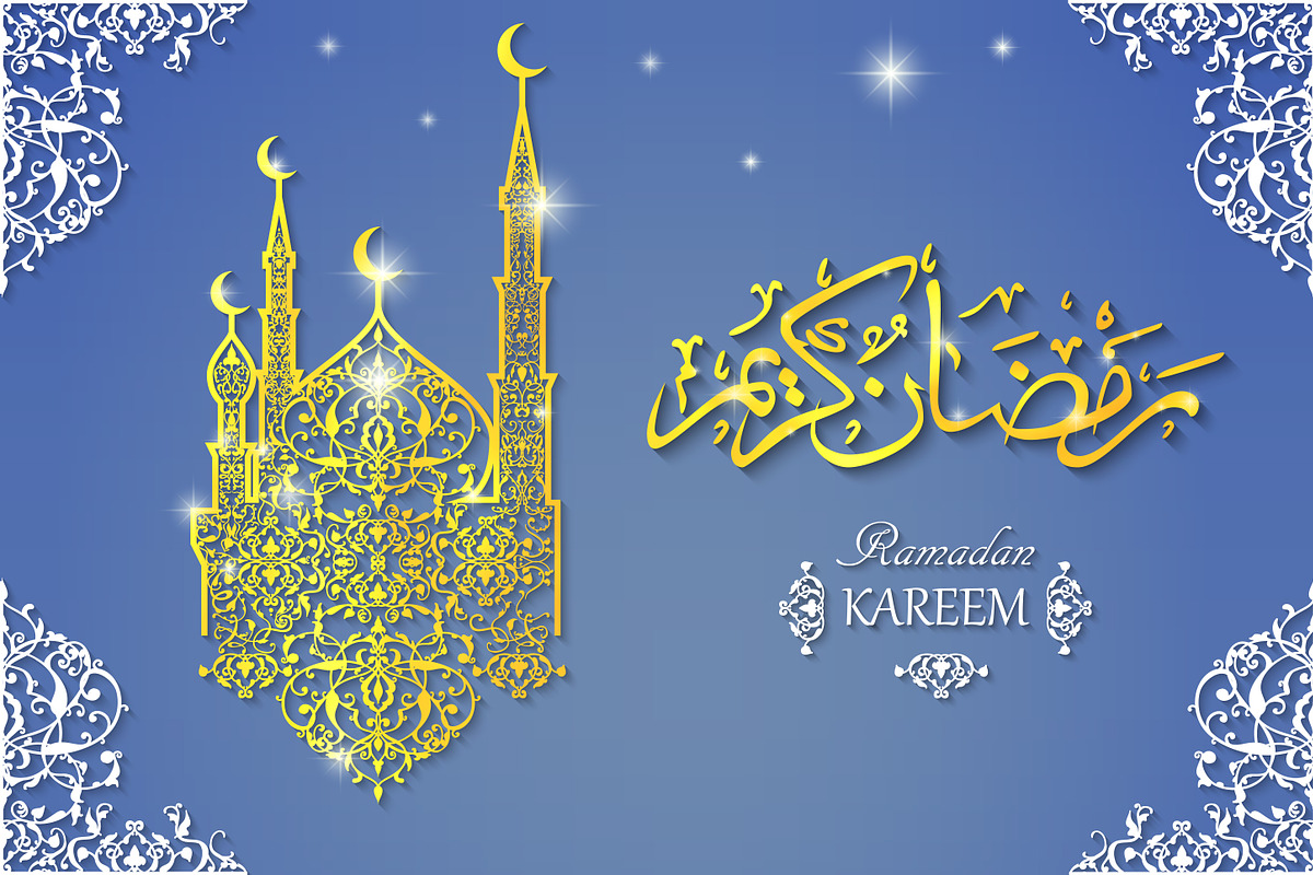 Ramadan Kareem Greating Cards, a Decorative Illustration by artabramova (Photo 6 of 20)