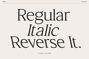 CS Briseis – Luxury Serif Font, a Serif Font by Craft Supply Co. (Thumbnail 2 of 8)