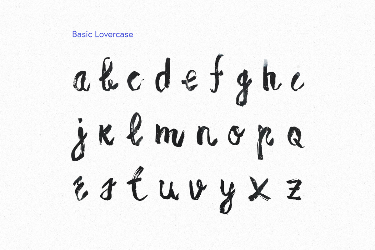 Avene PRO Brush Font preview 8
