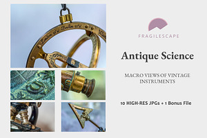 Antique Science: Macro JPGs, a Technology Photo by Fragilescape