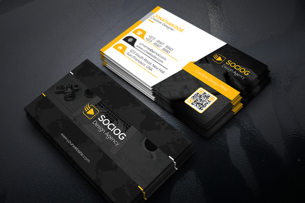 Elegant Creative Business Card - 28, a Business Card Template by Shapnochura Design Studio (Photo 4 of 4)