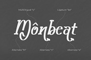 Monbeat - Modern Handwritten Script, a Handwritten Font by Rishsketch (Thumbnail 5 of 13)