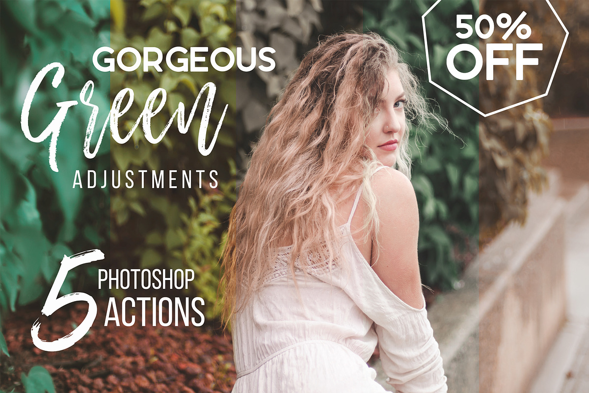 Gorgeous Greens PS Action Set preview 8
