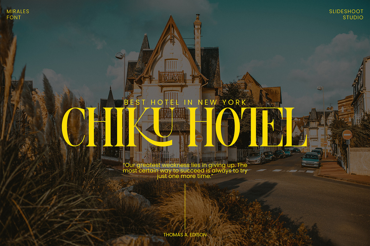 Mirales - Vintage Serif Font, a Serif Font by Idea Studio (Photo 10 of 12)