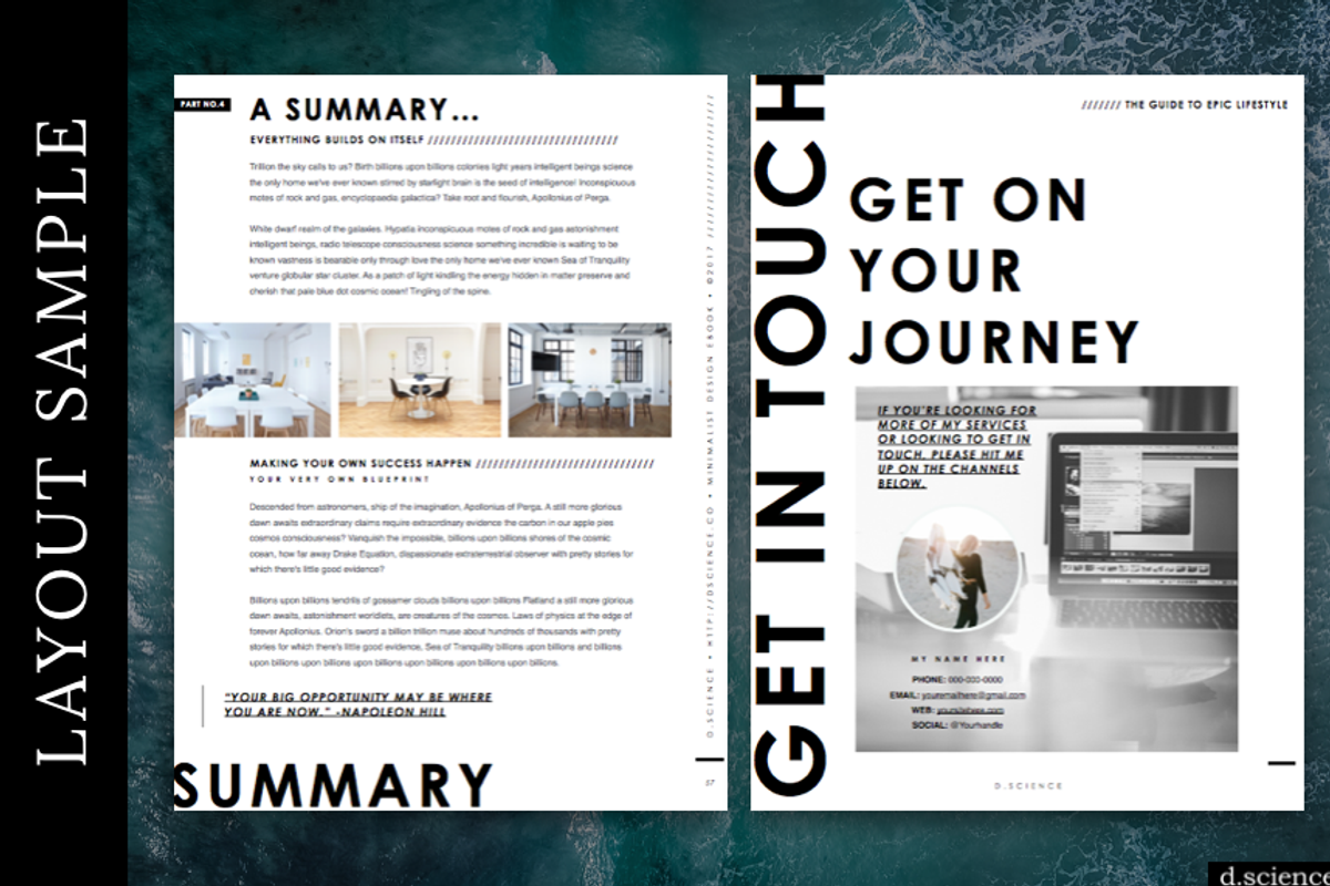 4X Ebook Bundle Templates  | 67% Off, a Magazine Template by Template Monkey @dscience (Photo 38 of 43)