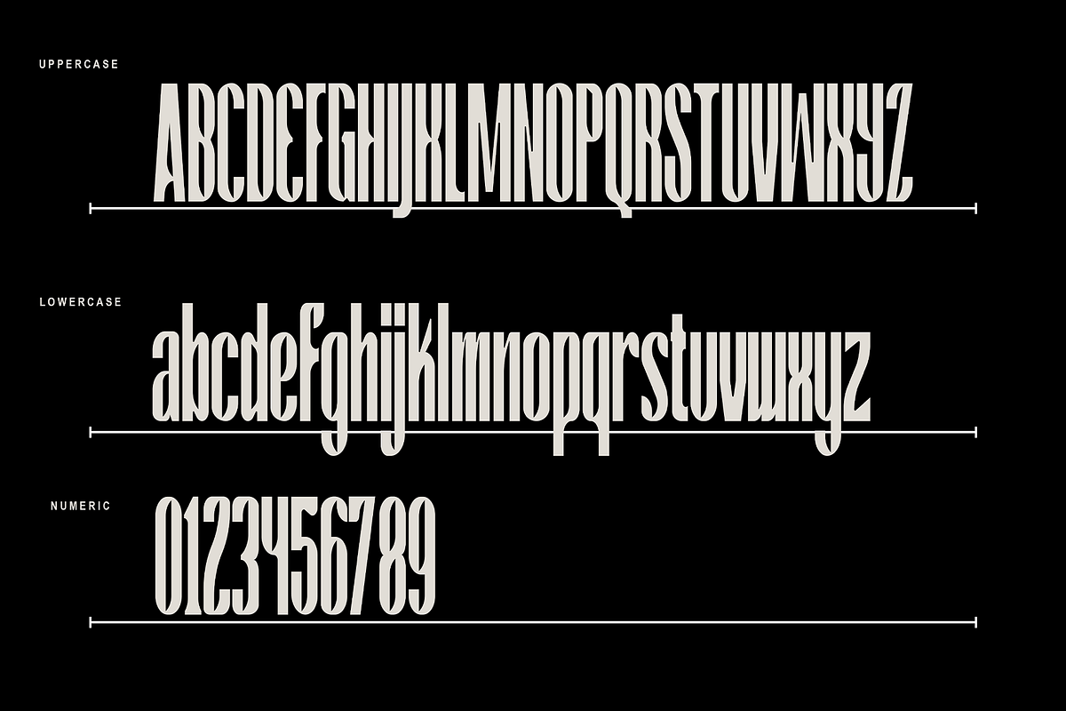 Reggie - Condensed Display Font, a Sans Serif Font by Typeparties (Photo 8 of 8)
