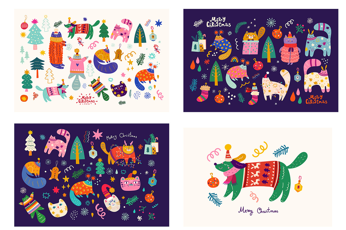 Merry Christmas, a Seasonal Illustration by MoleskoStudio (Photo 21 of 28)