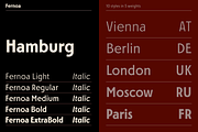 FERNOA - Dramatic Sans Serif Family, a Sans Serif Font by Nasir Udin (Thumbnail 2 of 14)