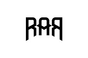 RAR Monogram Logo, a Branding & Logo Template by Buqancreative (Thumbnail 1 of 2)