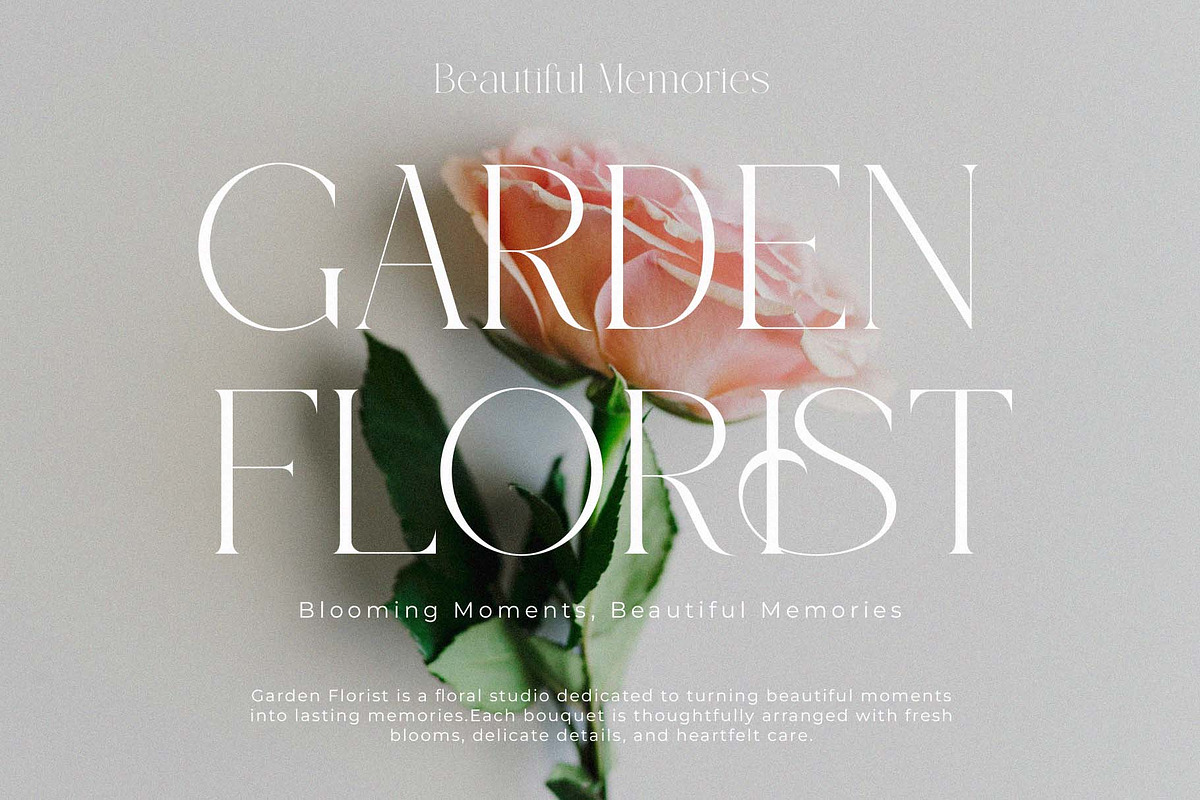 Berysa Medern End Eleganc Serif, a Serif Font by GridlineType (Photo 5 of 8)