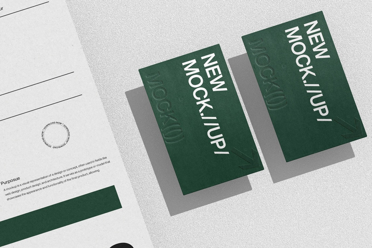Modern Stationery Branding Mockup, an Advertising Mockup by East Gallery (Photo 6 of 15)