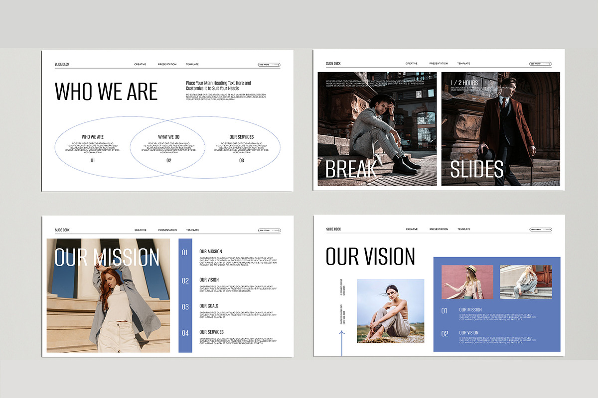 Slide Deck Presentation Template, a Presentation Template by MightyDesign (Photo 3 of 8)