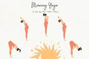 Yoga Women Illustrations Big Pack, a Person Illustration by Motion-Box (Thumbnail 20 of 27)