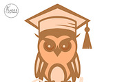 Graduation Owl Decorative Template, a Design Template by LaserCutano (Thumbnail 4 of 6)