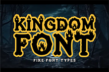 KINGDOM - Bold Fire Fantasy Font