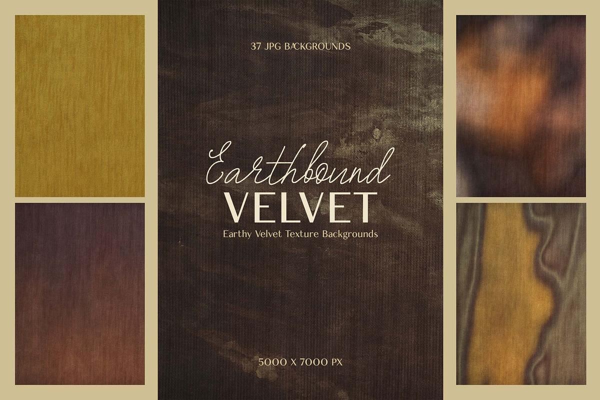 Earthbound Velvet Backgrounds, a Background Graphic by DigARTbyHavroshka (Photo 1 of 12)