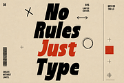 GRAVORN – Bold Display Typeface, a Sans Serif Font by Muksal Creative (Thumbnail 8 of 10)