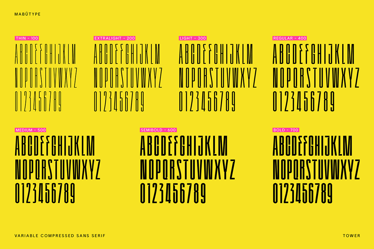 Tower Sans, a Sans Serif Font by Mabütype (Photo 2 of 8)