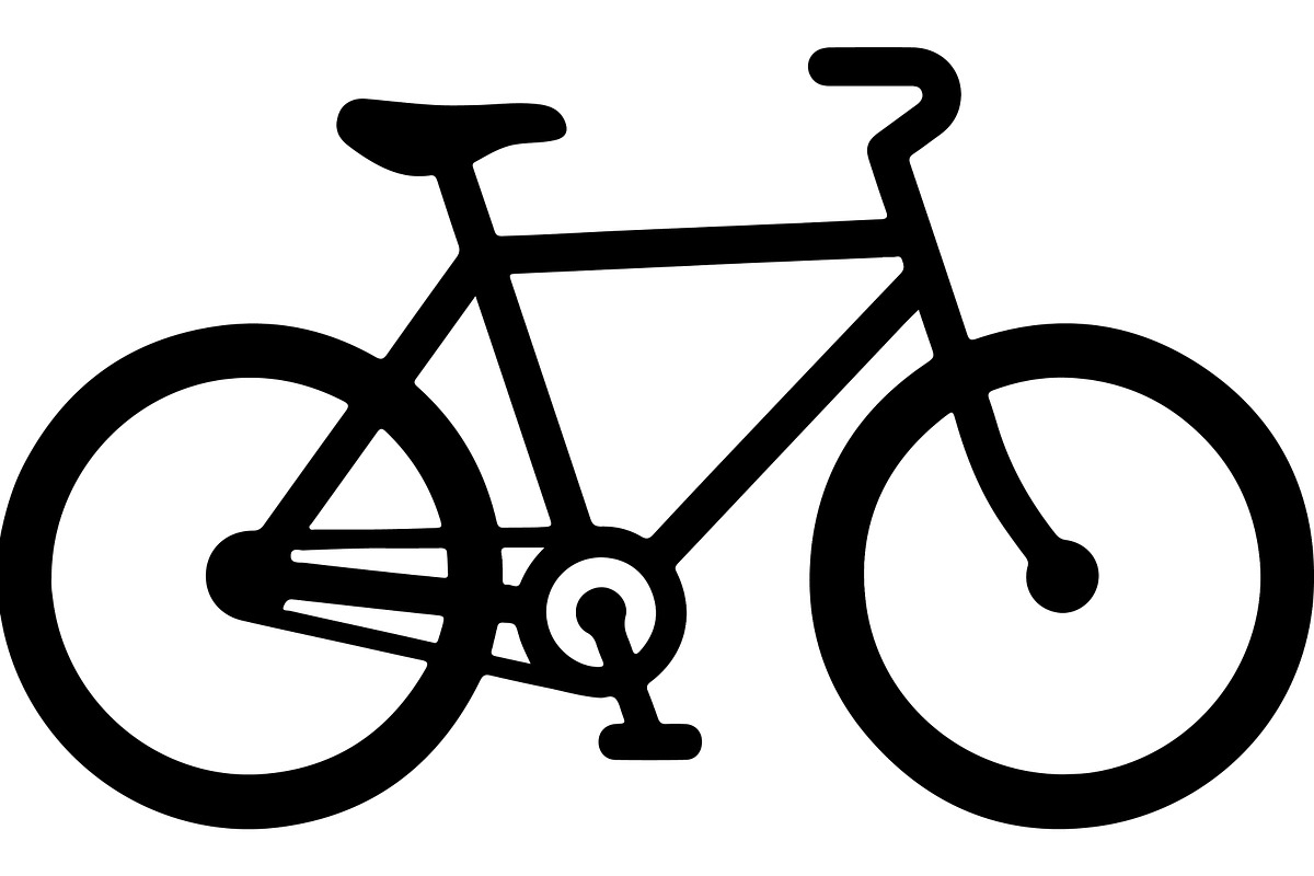 Bicycle Silhouette Vector Set, a Transportation Illustration by balal (Photo 12 of 13)
