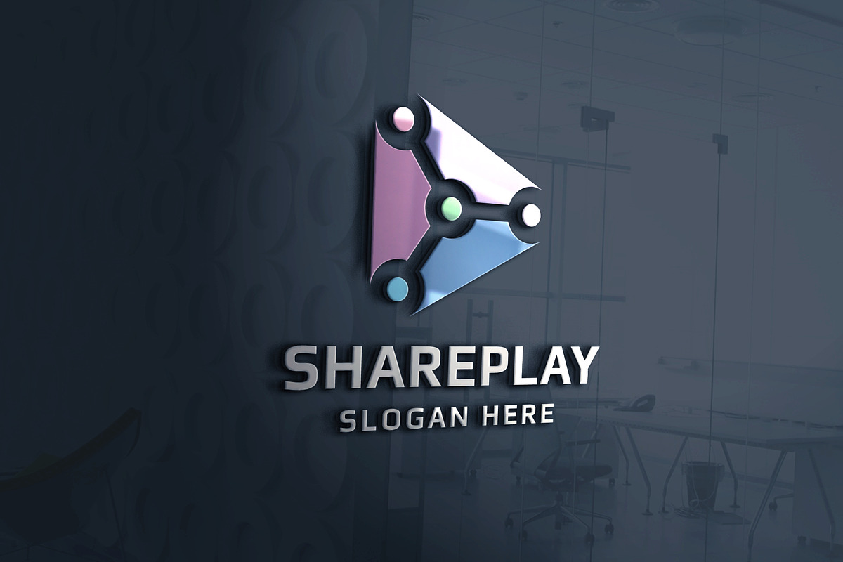 Share Play Technologies Logo, a Branding & Logo Template by Design_Planet (Photo 2 of 4)