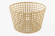 Wicker Basket Ikea Gaddis d50, an Object 3D Model by Markelos (Thumbnail 1 of 8)