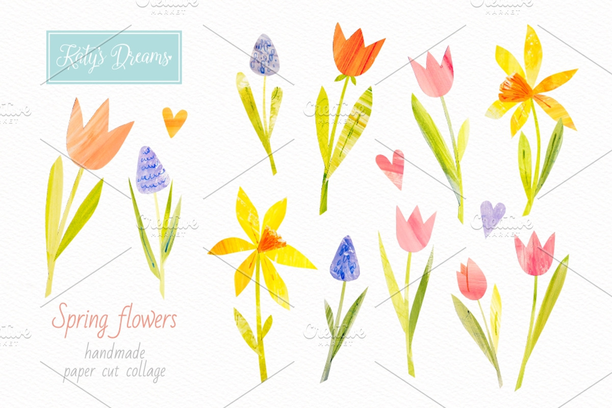 Collage Spring, an Animal Illustration by Ekaterina Mikheeva (Photo 5 of 9)