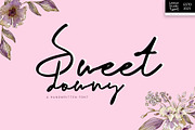 Sweet Downy - Signature Handwritten, a Handwritten Font by Lemon Studio Type (Thumbnail 1 of 7)