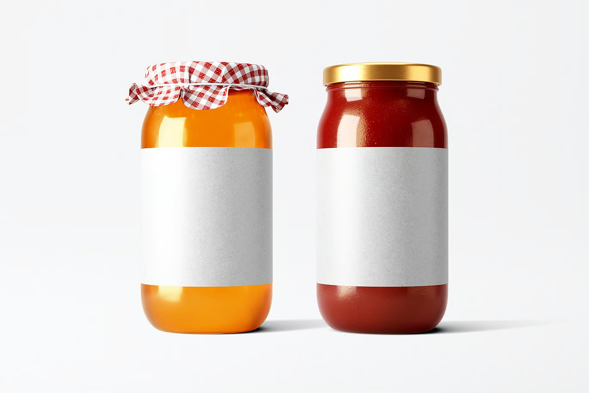Glass Jar Mockup, a Product Mockup by zpackcreative (Photo 2 of 5)