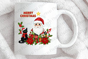 Merry Christmas Patchwork Santa, an Illustration by DreamPrint404 (Thumbnail 2 of 4)
