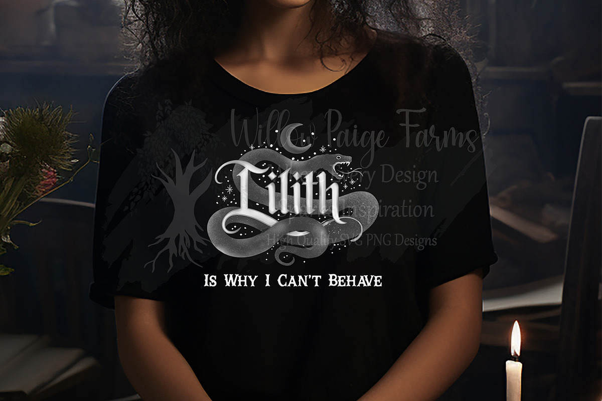 Gothic Witch | Lilith Snake Wiccan, an Object Illustration by Willow Paige Farms (Photo 6 of 10)