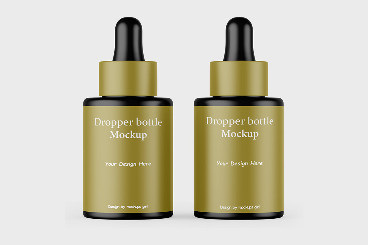 Dropper Bottle Mockups, a Packaging Mockup by Mockups Girl (Photo 4 of 5)