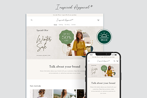 Apparel - Boho Fashion Shopify Theme