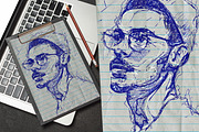 Realistic Pen Sketch Creator, an Action Add-On by Amorjesu.com (Thumbnail 16 of 37)