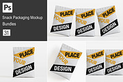 Snack Pouch Mockup Bundles, a Packaging Mockup by Ambo Ampeng (Thumbnail 1 of 32)